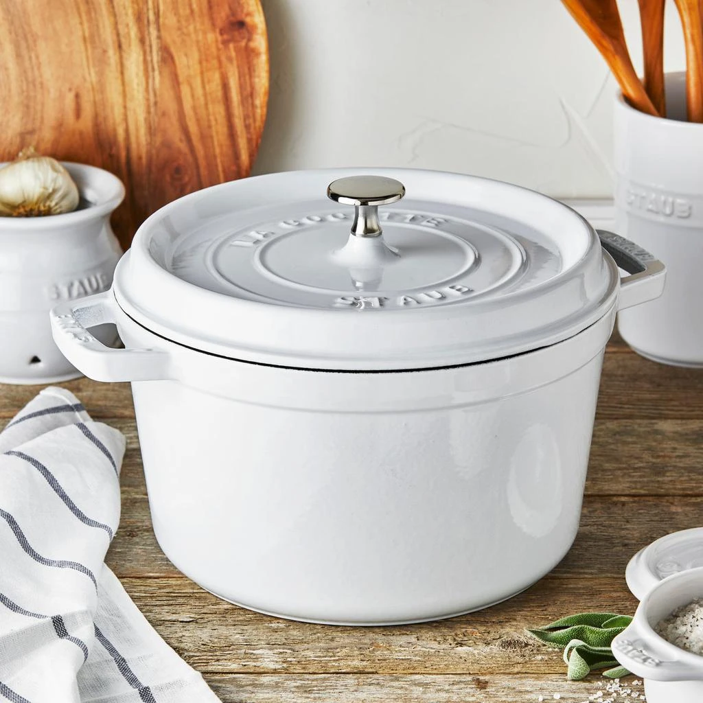 商品Staub|Cast Iron 5 Quart Tall Cocotte,价格¥1503,第2张图片详细描述