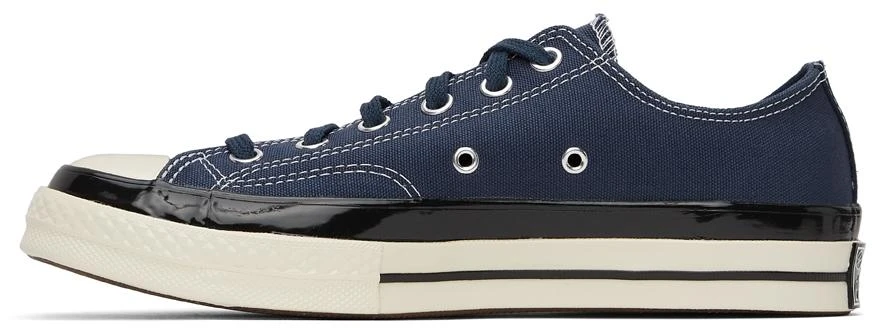 商品Moncler|7 Moncler FRGMT Hiroshi Fujiwara Converse Navy Fraylor III Chuck 70 Sneakers,价格¥1302,第3张图片详细描述