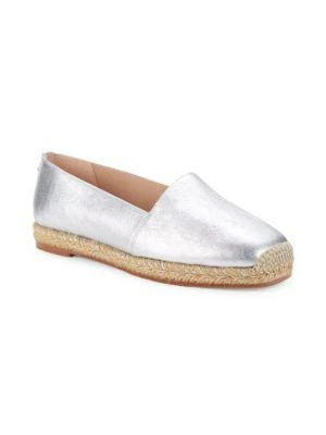 商品Stuart Weitzman|Dree Metallic Espadrilles,价格¥439,第2张图片详细描述