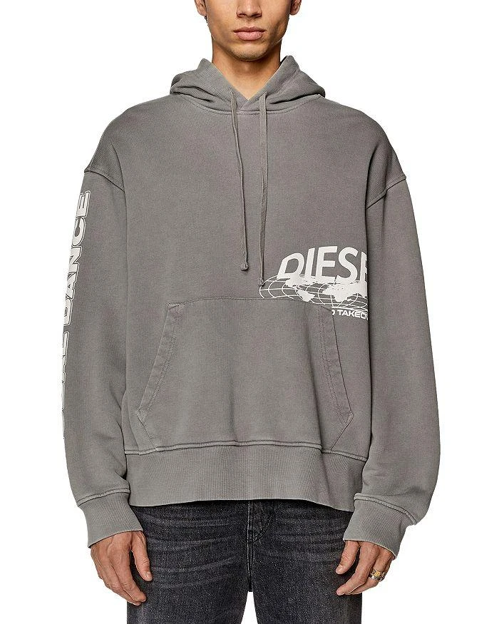 商品Diesel|Macs Long Sleeve Graphic Hoodie,价格¥2059,第1张图片