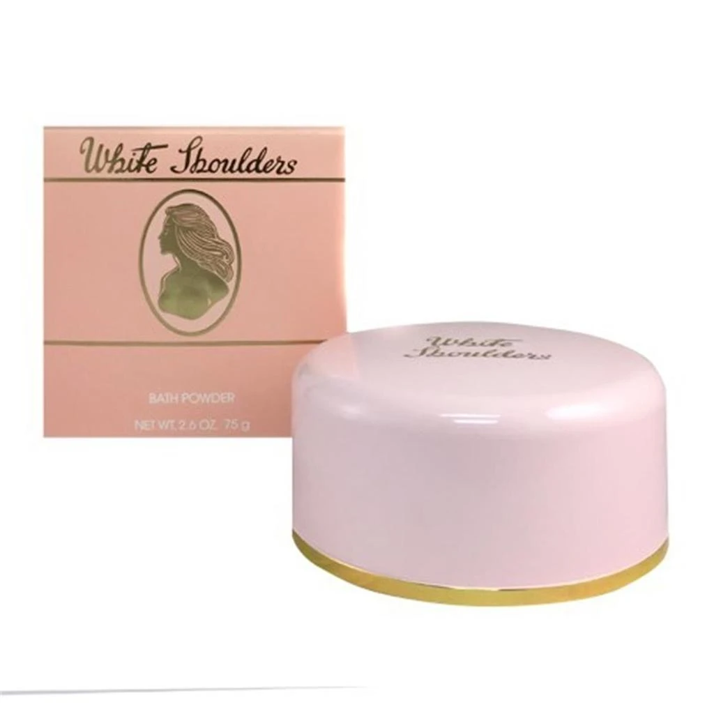 商品WHITE SHOULDER|White Shoulder DPWHITESHOULDERS2.6 2.6 oz Women White Shoulders Bath Powder,价格¥207,第1张图片