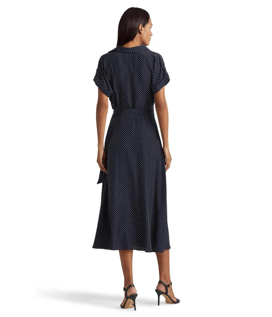 商品Ralph Lauren|Polka Dot Crepe Dress,价格¥1072,第2张图片详细描述