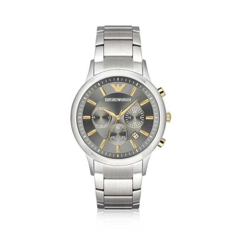 商品Armani|EmporioArmani 阿玛尼  男士灰色表盘计时手表 - AR11047,价格¥2036,第2张图片详细描述