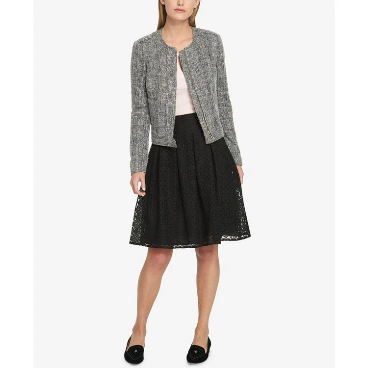 商品Tommy Hilfiger|Collarless Tweed Jacket,价格¥673,第5张图片详细描述