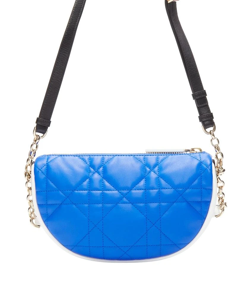 商品[二手商品] Dior|CHRISTIAN DIOR 2022 Vibe blue white cannage lambskin hobo shoulder bag,价格¥26040,第5张图片详细描述