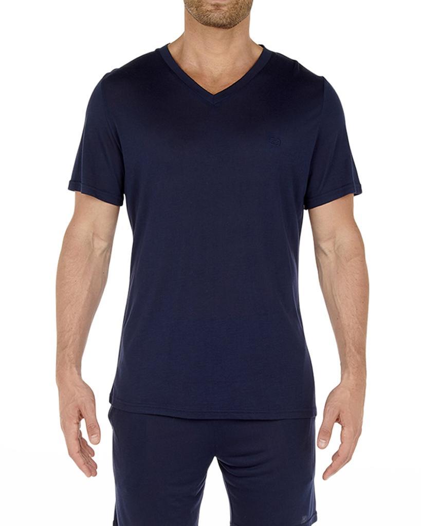 商品HOM|Men's Cocooning V-Neck T-Shirt,价格¥347,第1张图片