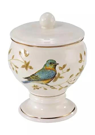 商品Avanti|Gilded Birds Jar,价格¥165,第1张图片