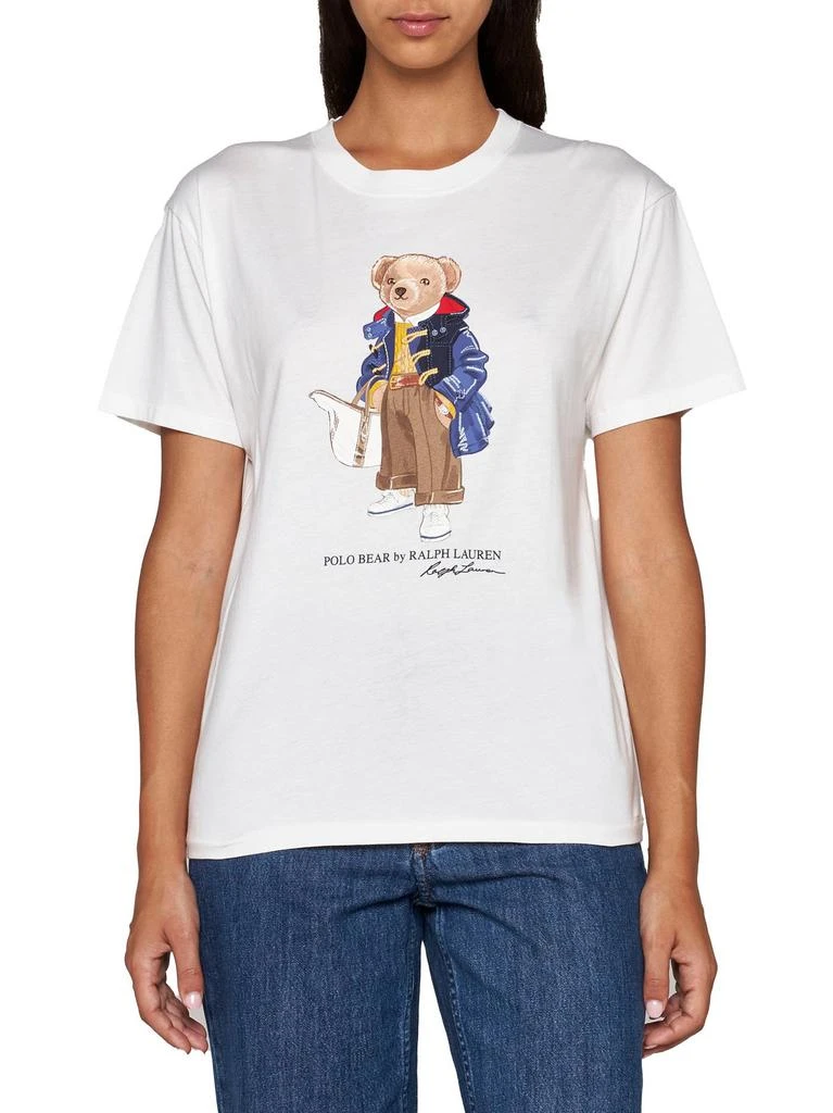 商品Ralph Lauren|Polo Ralph Lauren Polo Bear-Printed Crewneck T-Shirt,价格¥594,第2张图片详细描述