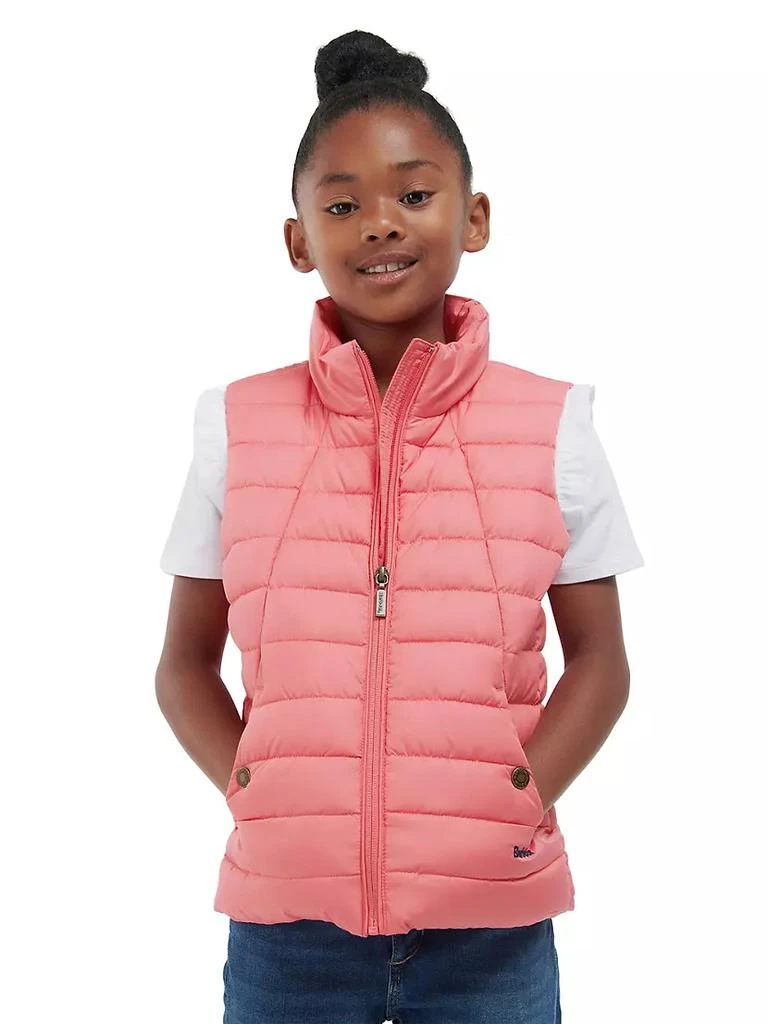 商品Barbour|Little Girl's &amp; Girl's Yara Quilted Vest,价格¥437,第2张图片详细描述