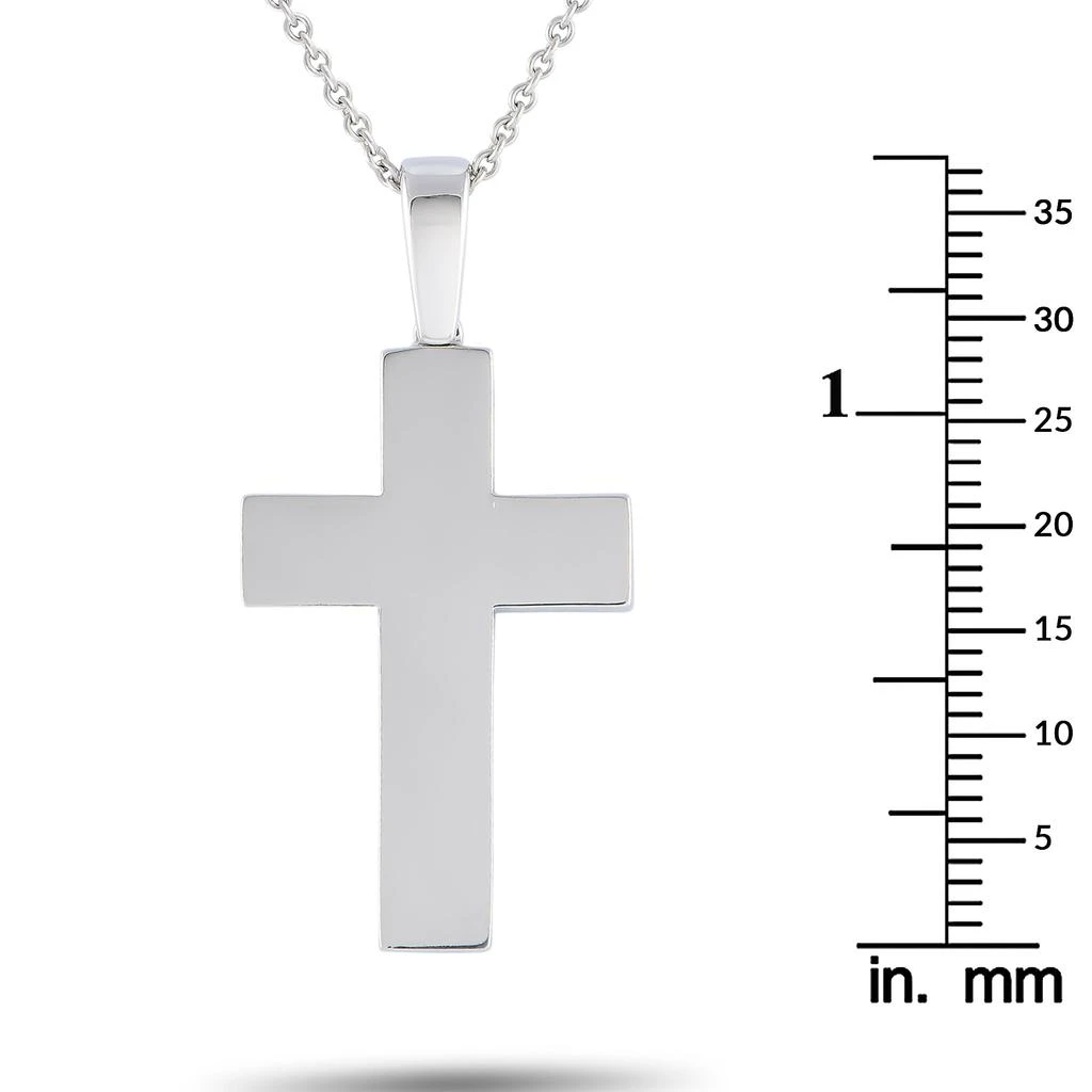 商品Bucherer|18K White Gold Cross Pendant Necklace BU06-071224,价格¥8440,第4张图片详细描述