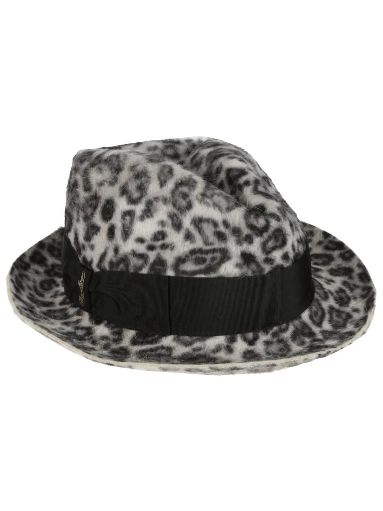 商品BORSALINO|Trilby Melousine Leopard,价格¥1871,第2张图片详细描述