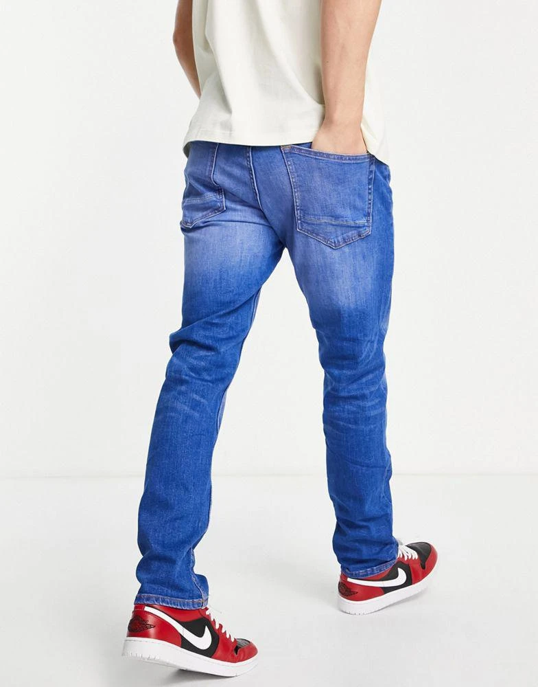 商品Burton Menswear|Burton slim fit jeans in light blue - LBLUE,价格¥269,第2张图片详细描述