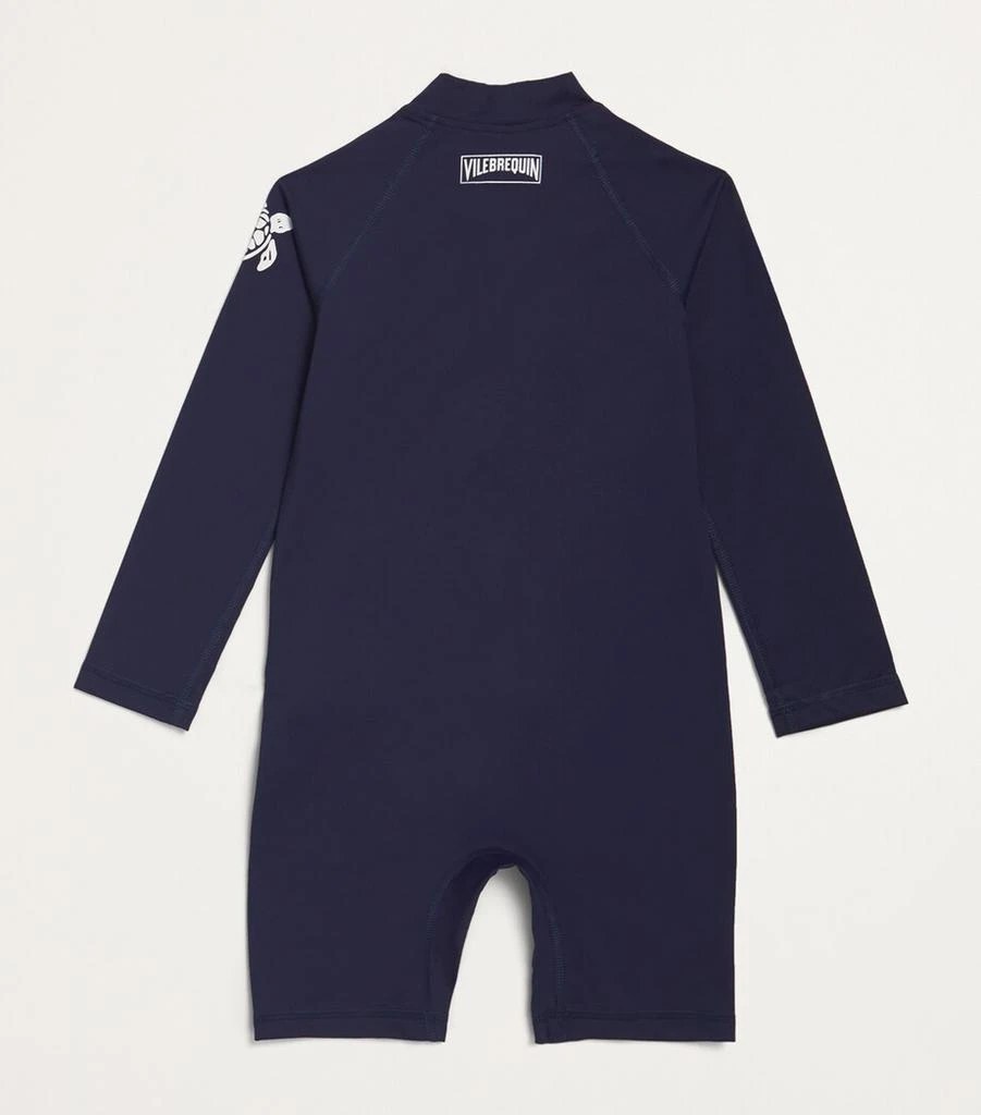 商品Vilebrequin Kids|Turtle Print Rash Guard Swimsuit (2-8 Years),价格¥1431,第2张图片详细描述