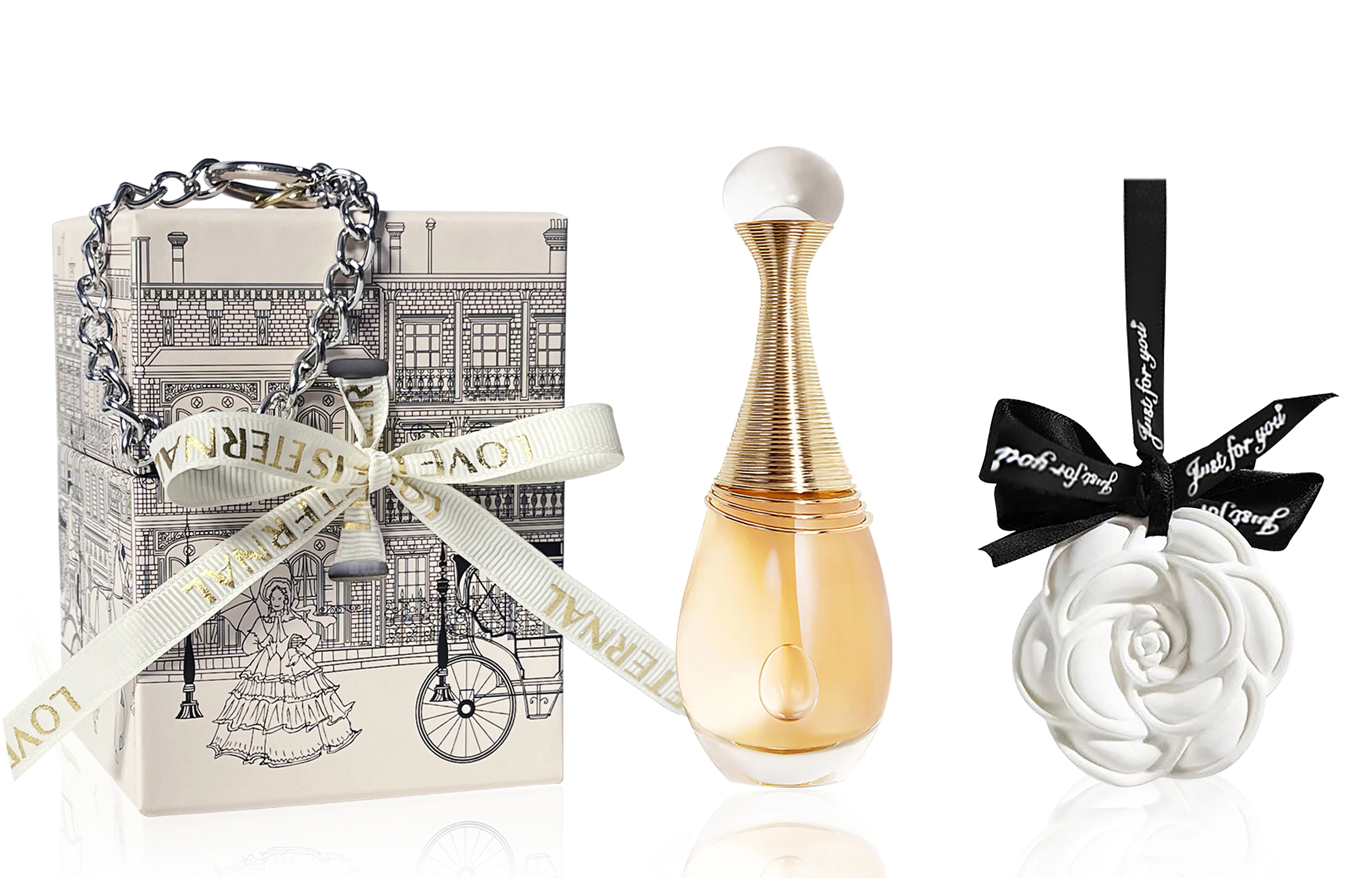 商品[国内直发] Dior|Dior迪奥 真我香氛系列 女士香水 花香调淡香氛 清新 小香风山茶花香薰香水赠千鸟格随身包挂件黑天使礼盒,价格¥82,第1张图片