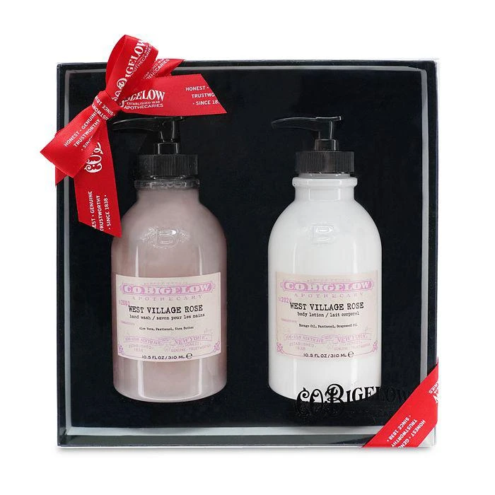 商品C.O. Bigelow|West Village Rose Hand Wash & Body Lotion Set,价格¥311,第1张图片