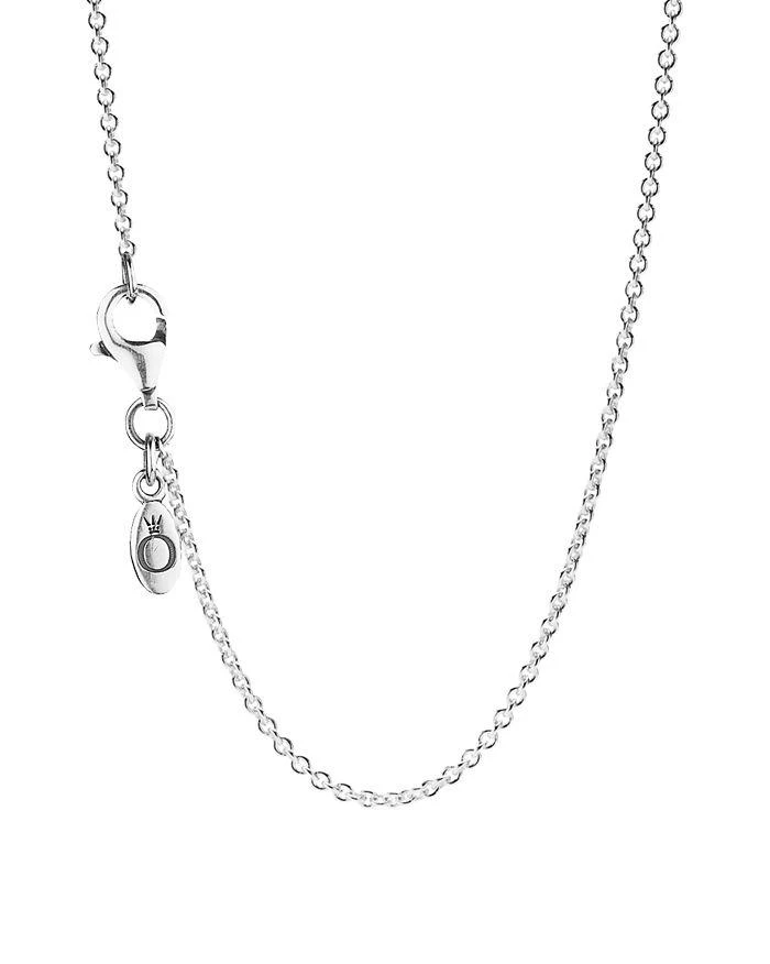 商品PANDORA|素银简洁项链 17.7寸,价格¥297,第1张图片