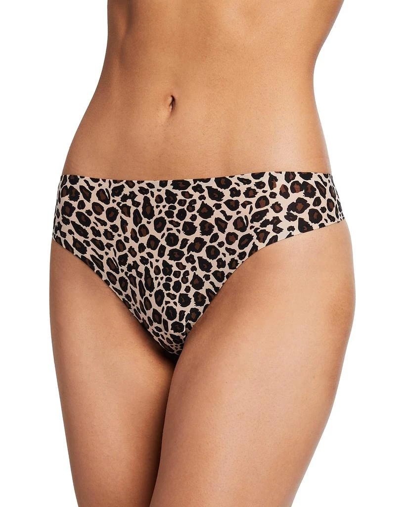 商品Chantelle|Soft Stretch Leopard-Print Thong,价格¥70,第1张图片