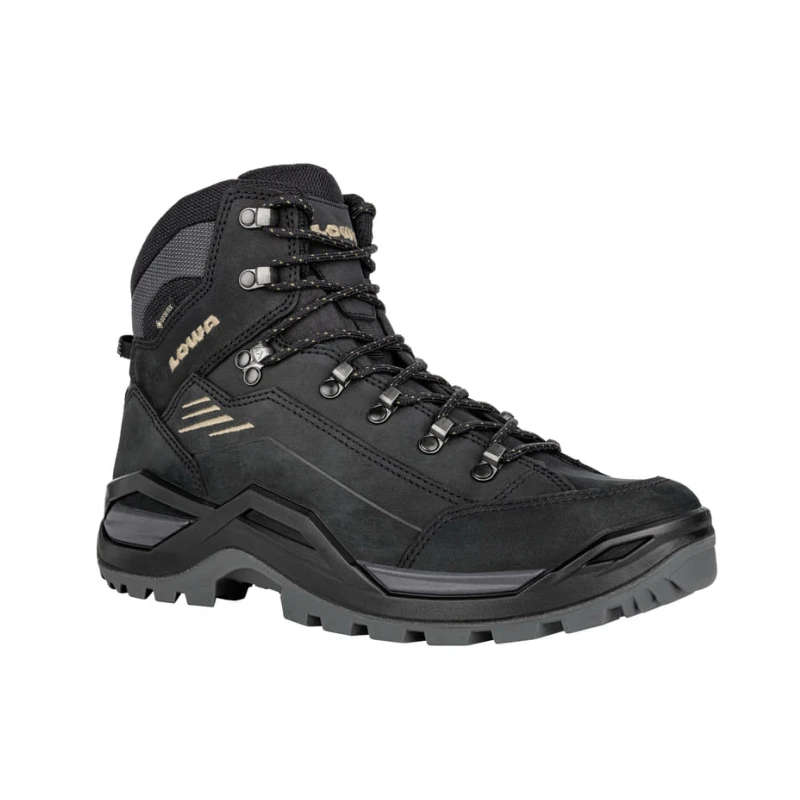 LOWA RENEGADE EVO GTX MID男士黑色防水科技面料登山鞋 商品