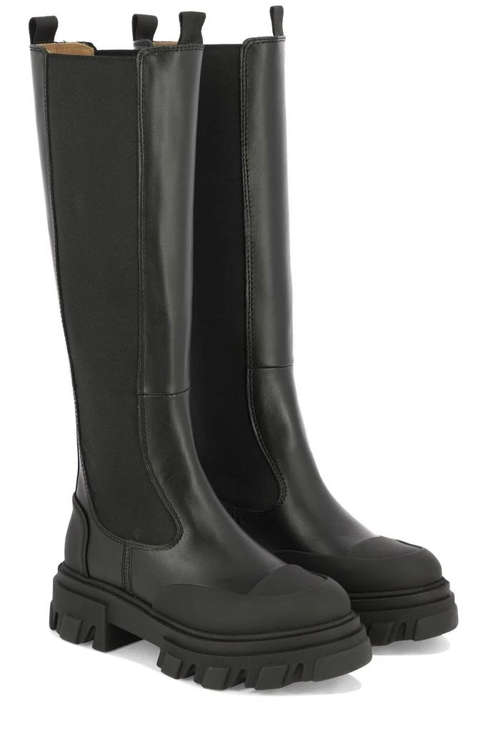 商品Ganni|Ganni Knee-High Chelsea Boots,价格¥4064,第3张图片详细描述