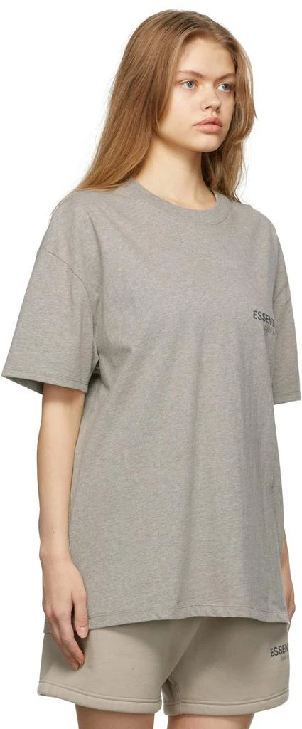 商品Essentials|Grey Short Sleeve T-Shirt,价格¥127,第2张图片详细描述