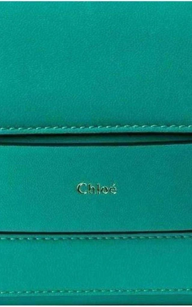 商品Chloé|Jade Green Leather Clutch,价格¥9671,第4张图片详细描述