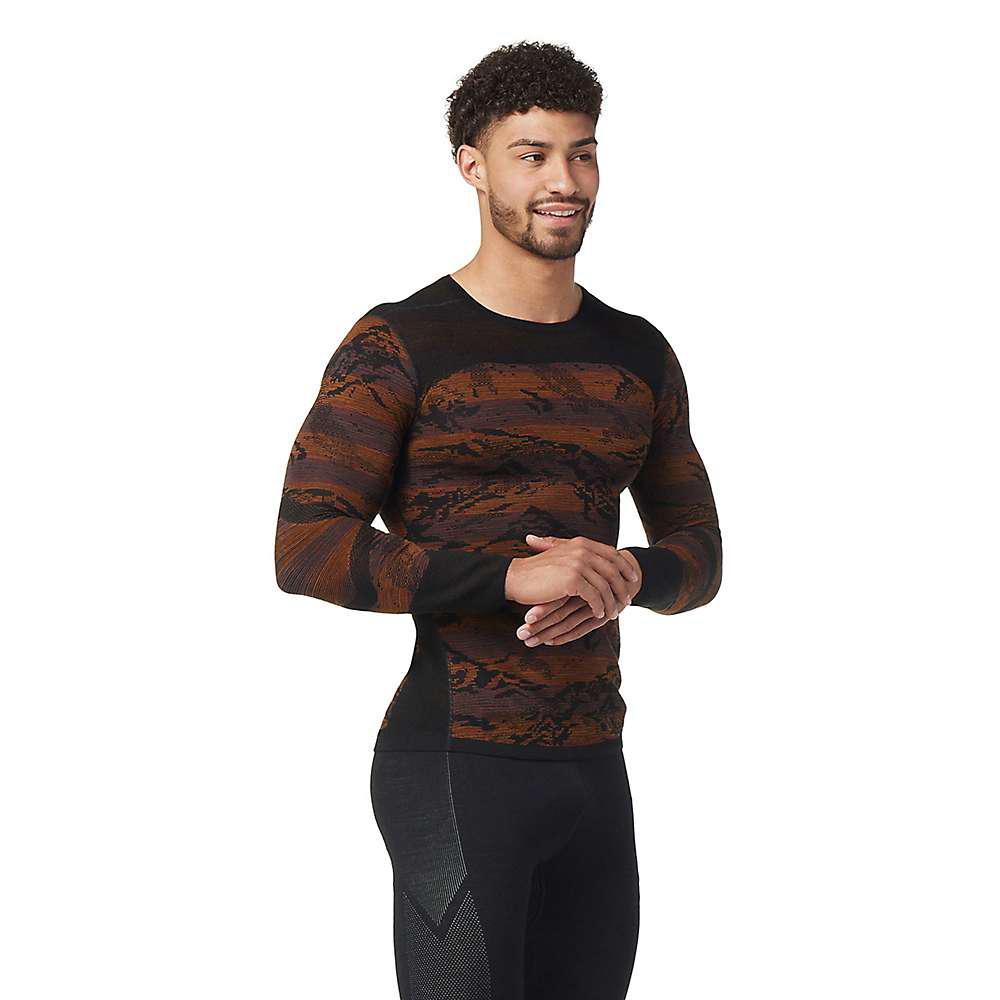 Smartwool Men's Intraknit Thermal Merino Pattern Base Layer Crew商品第4张图片规格展示