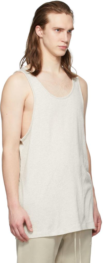 Three-Pack Off-White Jersey Tank Tops商品第2张图片规格展示