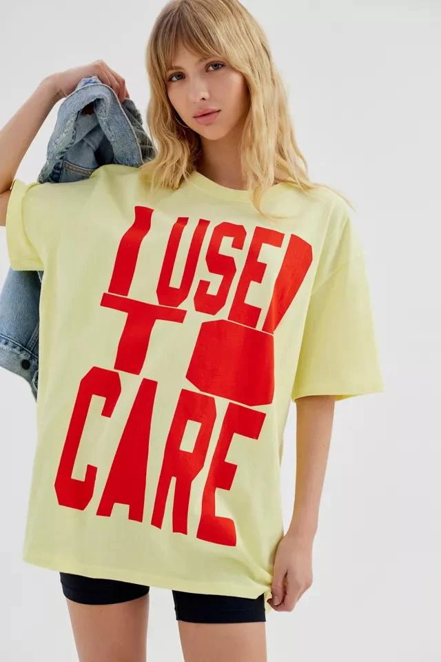 商品Urban Outfitters|UO I Used To Care Oversized Tee,价格¥75,第4张图片详细描述