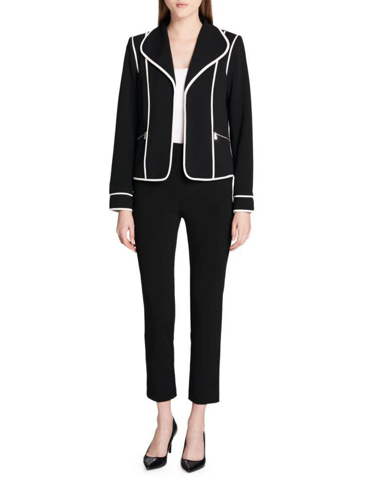 商品Calvin Klein|Open-Front Blazer,价格¥519,第3张图片详细描述