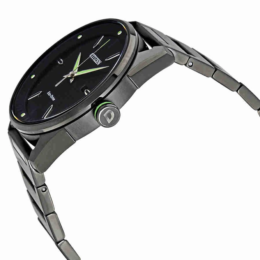商品Citizen|Eco-Drive Black Men's Watch BM6985-55E,价格¥1342,第2张图片详细描述