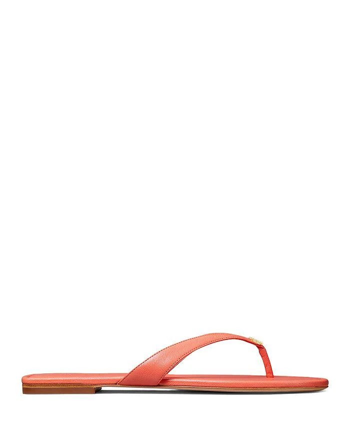 商品Tory Burch|Women's Capri Leather Flip Flop Sandals,价格¥926,第2张图片详细描述