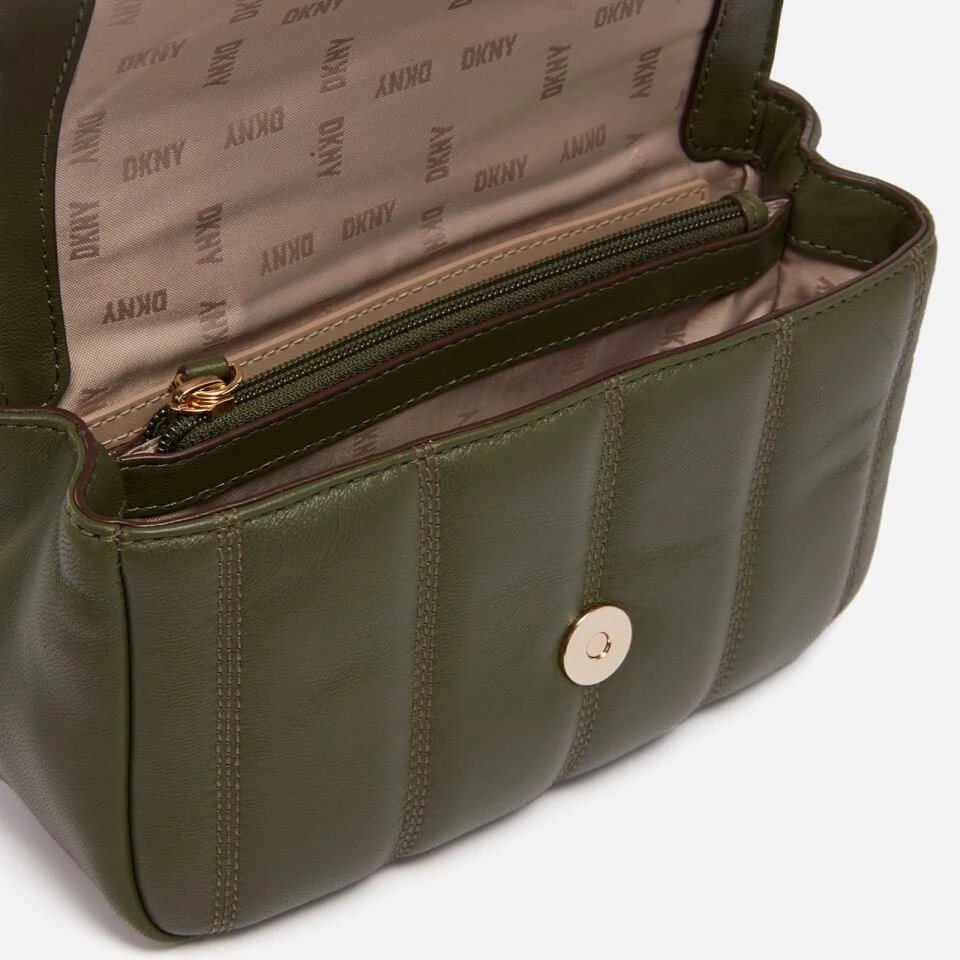 商品DKNY|DKNY Becca Medium Leather Shoulder Bag,价格¥1094,第5张图片详细描述