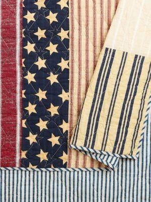 商品Modern Heirloom|Americana 3-Piece Patchwork Quilt Set,价格¥793,第2张图片详细描述