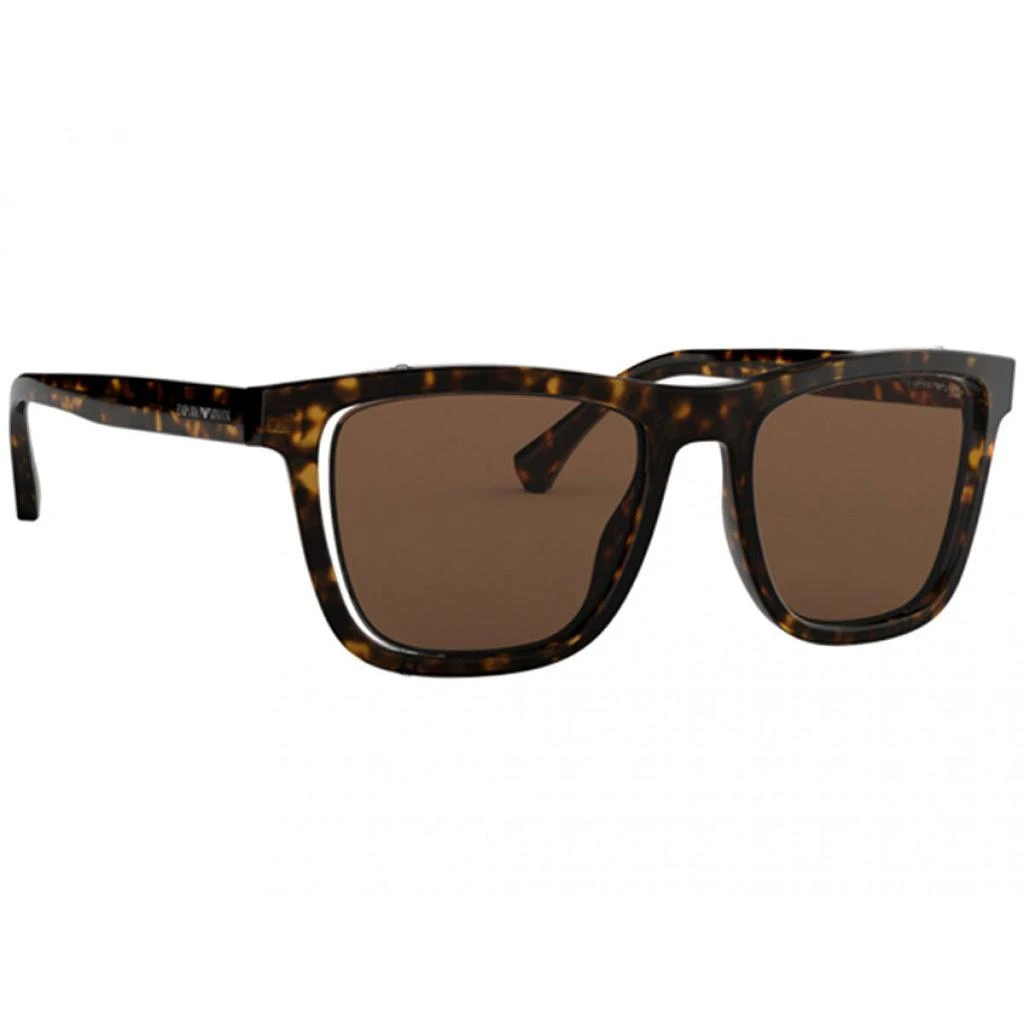 商品Emporio Armani|Emporio Armani Men's Sunglasses - Brown Lenses Tortoise Brown Frame | EA4126 5089,价格¥459,第1张图片