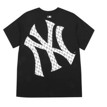 商品MLB|【SAvenue】MLB后背NY标短袖T恤黑色31TSM2131-50L-LY,价格¥194,第1张图片