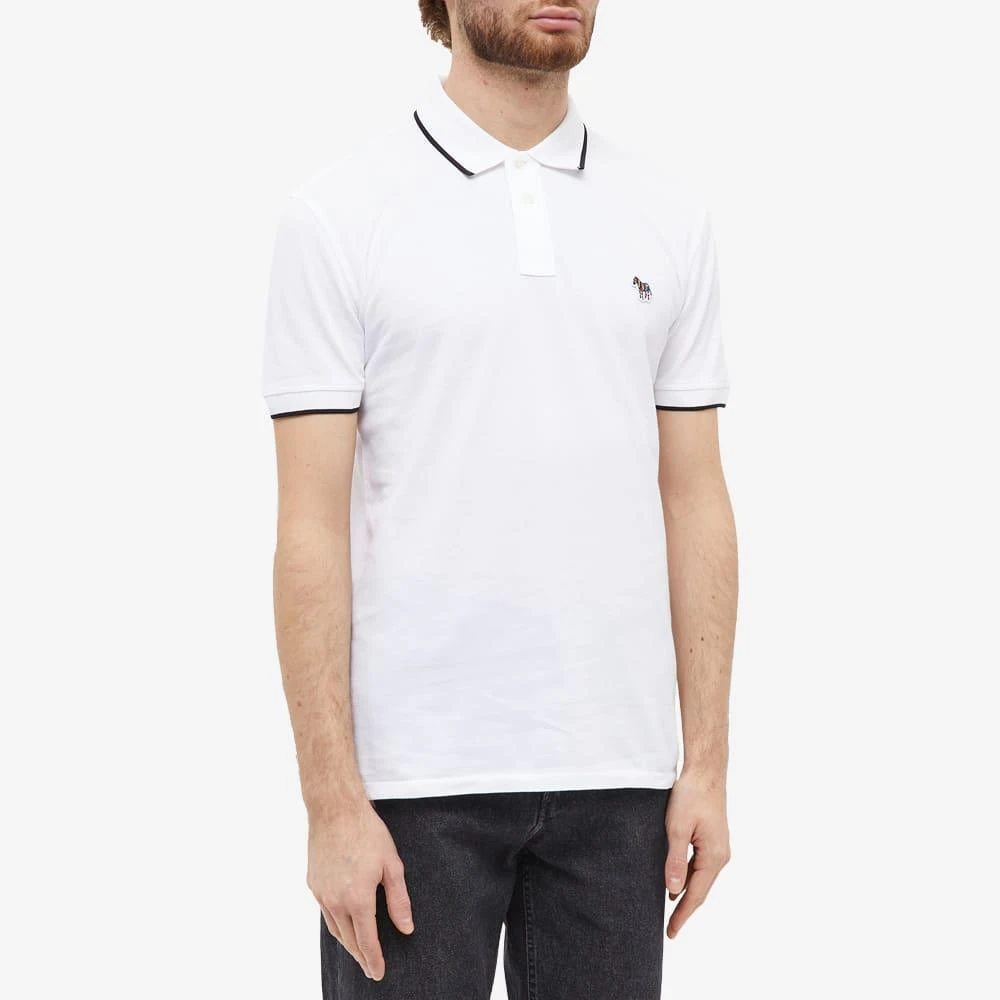 商品Paul Smith|Paul Smith Regular Fit Zebra Polo,价格¥411,第2张图片详细描述