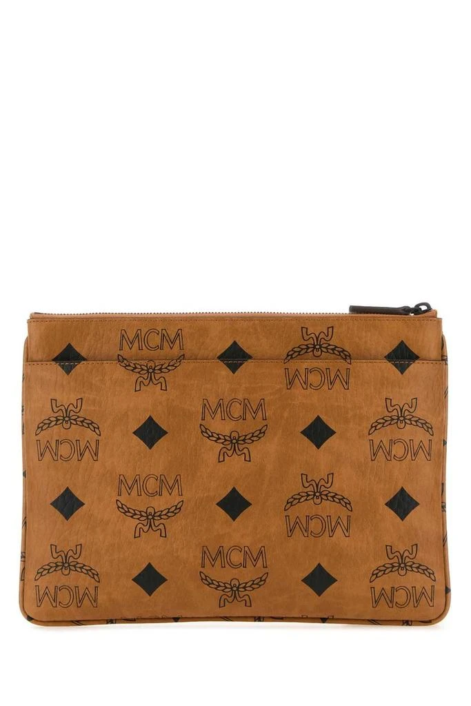 商品MCM|MCM Aren Monogram-Pattern Zipped Crossbody Bag,价格¥2495,第2张图片详细描述