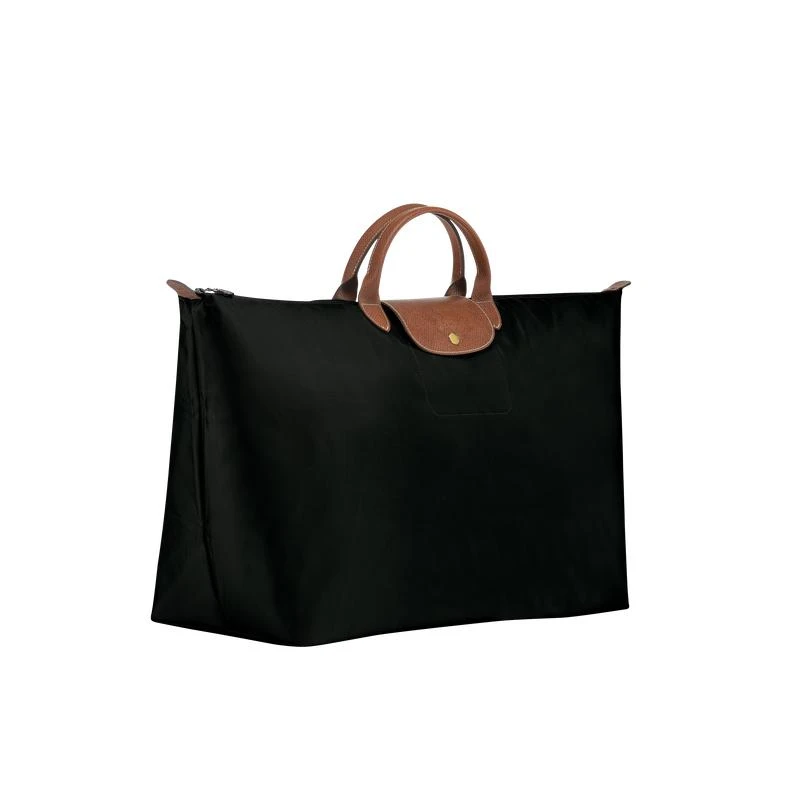 商品[国内直发] Longchamp|珑骧 LONGCHAMP 奢侈品 情侣款 男女同款LE PLIAGE系列特大号黑色织物短柄可折叠手提包饺子包 1625 089 001,价格¥740,第3张图片详细描述