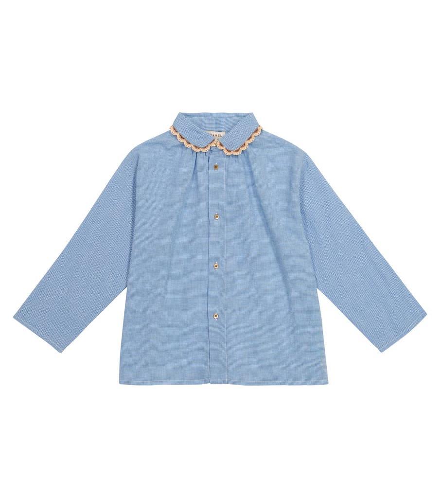 商品Caramel|Conch格纹棉质衬衫,价格¥587,第1张图片