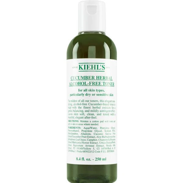 商品Kiehl's|Kiehl's 科颜氏 黄瓜植萃爽肤水 - 250ml,价格¥336,第1张图片