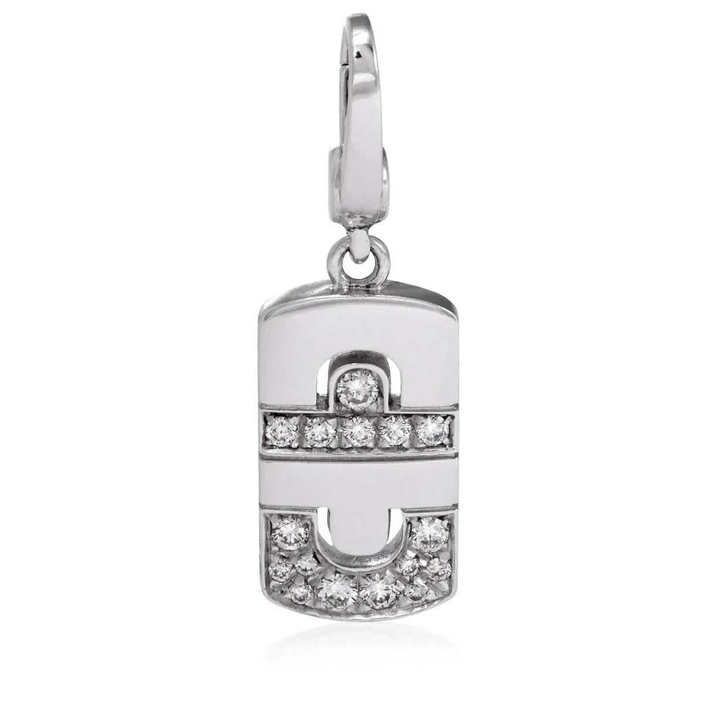 商品BVLGARI|18k White Gold Diamond Pendant,价格¥11245,第1张图片