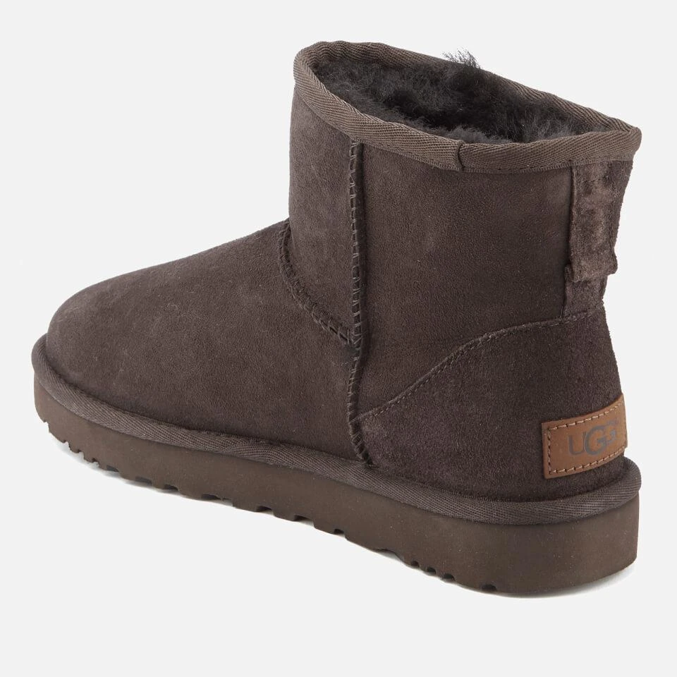 商品UGG|UGG WOMEN'S CLASSIC MINI II SHEEPSKIN BOOTS - CHOCOLATE,价格¥1560,第4张图片详细描述