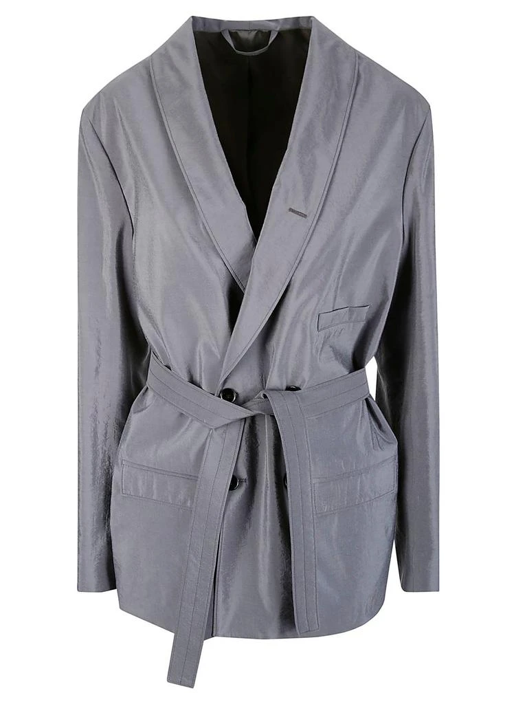 商品Lemaire|Lemaire Double-Breasted Belted Tailored Blazer,价格¥4484,第1张图片