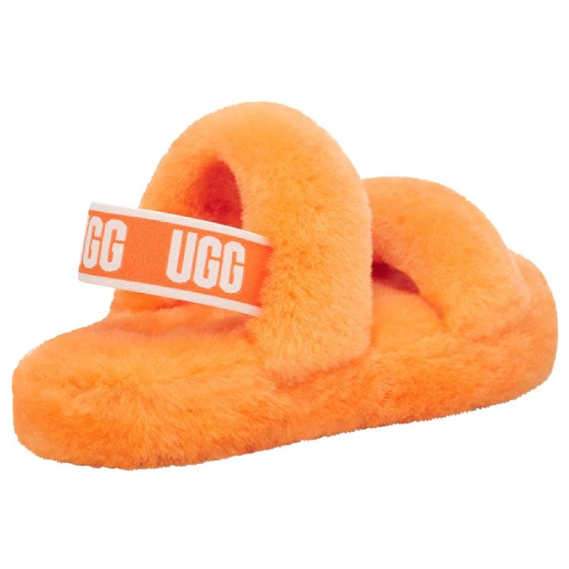 商品UGG|UGG Oh Yeah Slides - Girls' Grade School,价格¥558,第3张图片详细描述