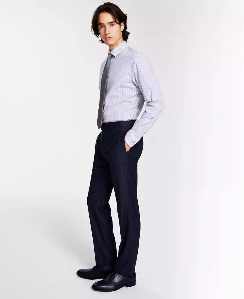 商品Calvin Klein|Men's Slim-Fit Wool-Blend Stretch Suit Pants,价格¥449,第1张图片