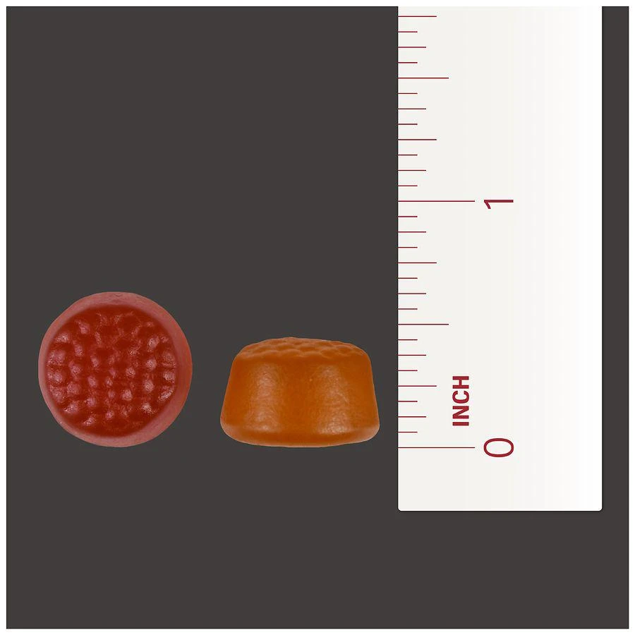 商品Walgreens|Adult Multivitamin Gummies Natural Mixed Berry, Orange & Peach,价格¥93,第5张图片详细描述