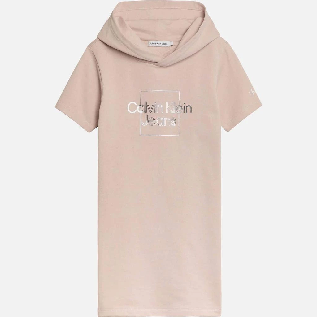 商品Calvin Klein|Calvin Klein Girls’ Cotton-Jersey Hoodie Dress,价格¥199,第1张图片