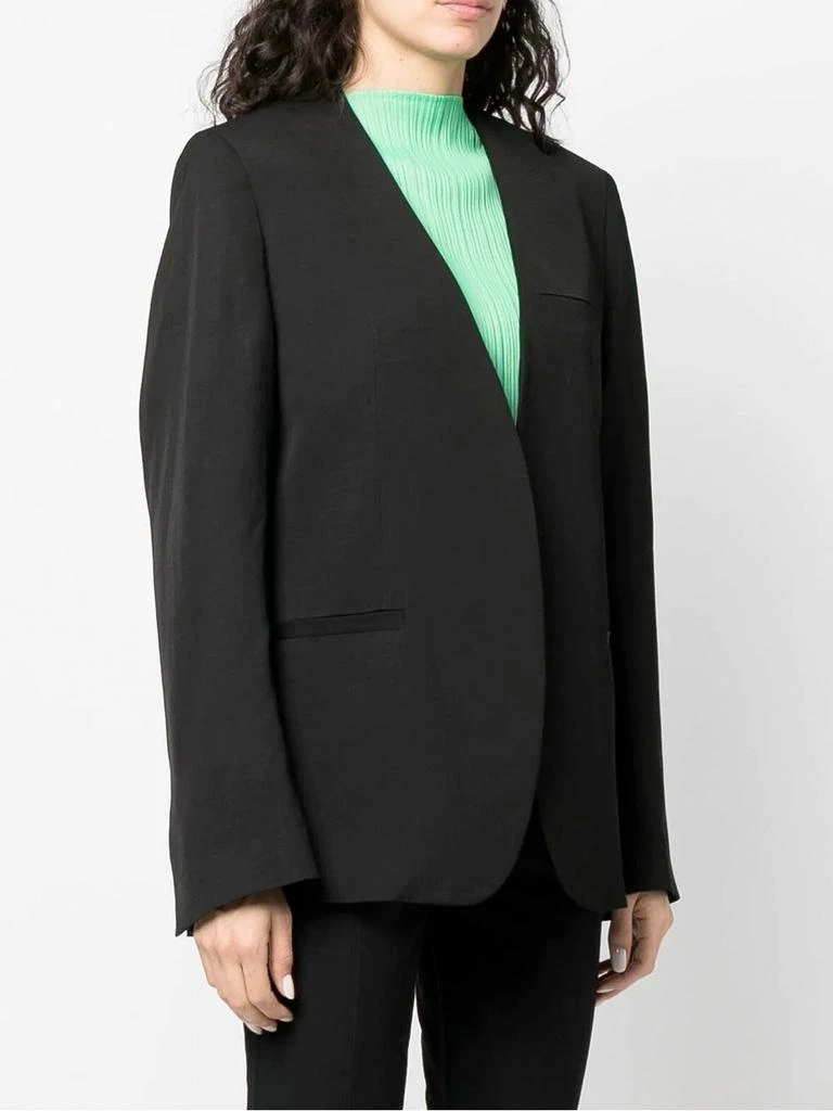 商品Totême|Collarless Suit Blazer,价格¥2371,第4张图片详细描述