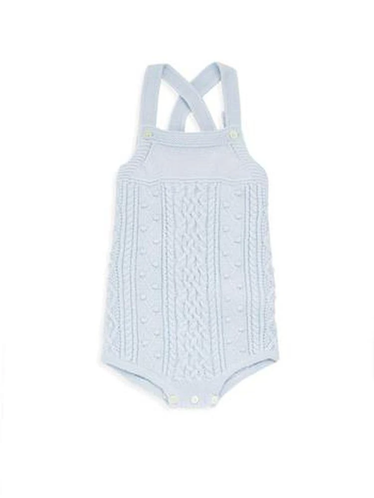 商品Ralph Lauren|Baby Girl's Cotton Bubble Shortall,价格¥196,第1张图片