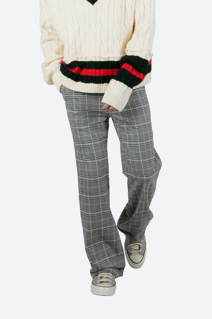 Plaid Baggy Trouser - Grey 商品